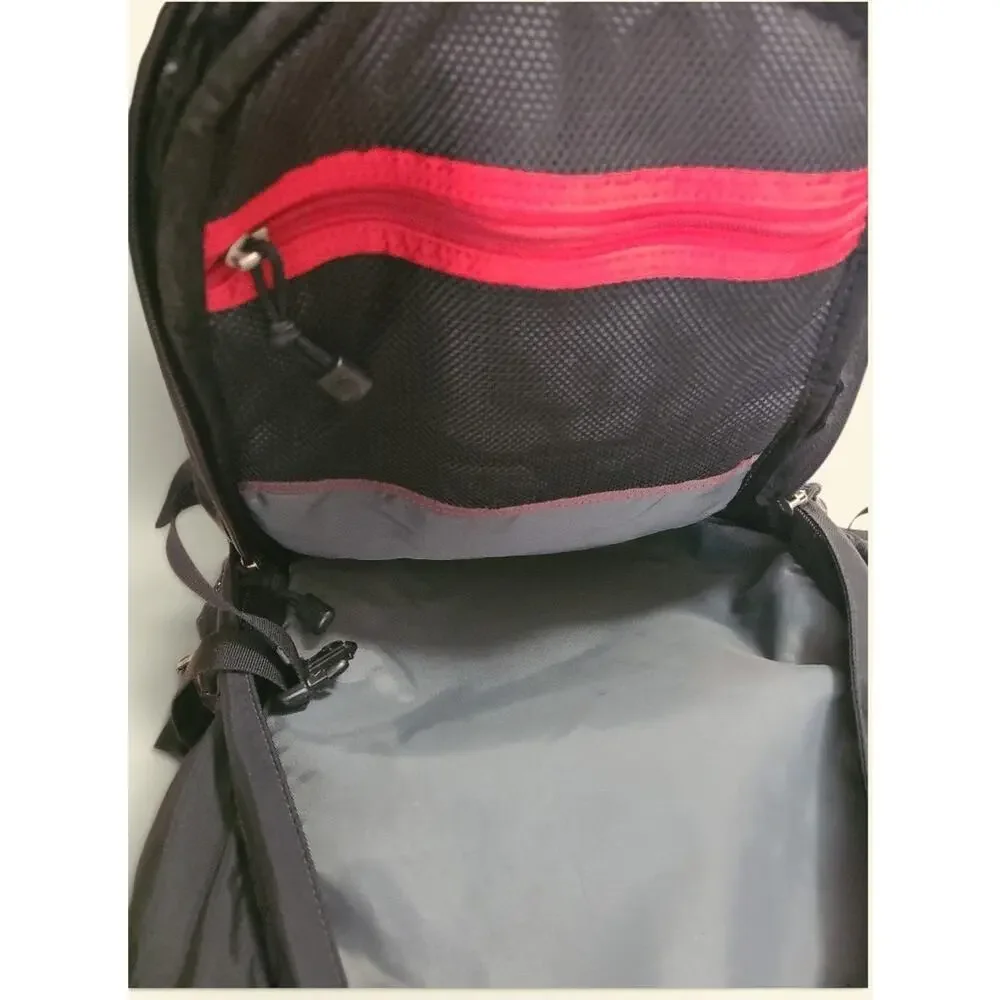 The North Face Surge Hiking Backpack Soft Black Laptop Travel School Daypack